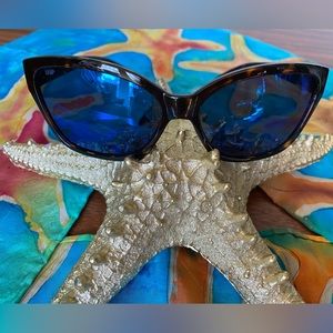 Costa Del Mar Starfish AR66 Sunglasses 580p Tortoise Frame Blue Mirror Lenses